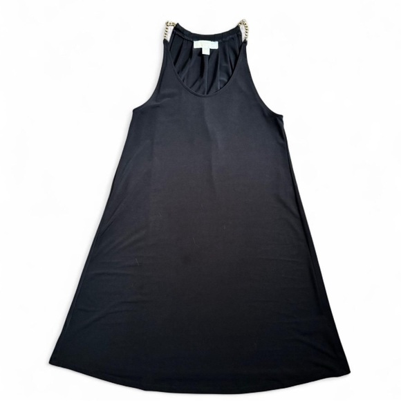 Michael Kors Dresses & Skirts - Women’s Michael Kors Black Sleeveless Dress with Chain Detail